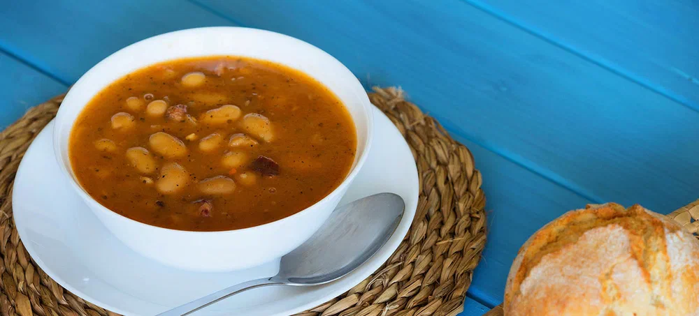 Zuppa di fagioli zolfini