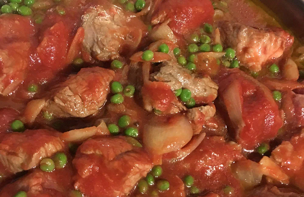 Spezzatino di manzo con piselli — foto 4