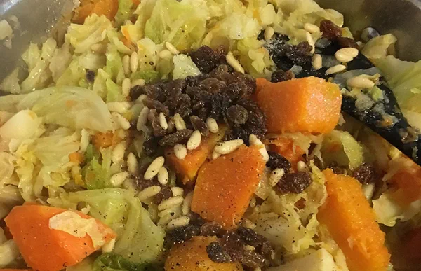 Verza e zucca in agrodolce — foto 3