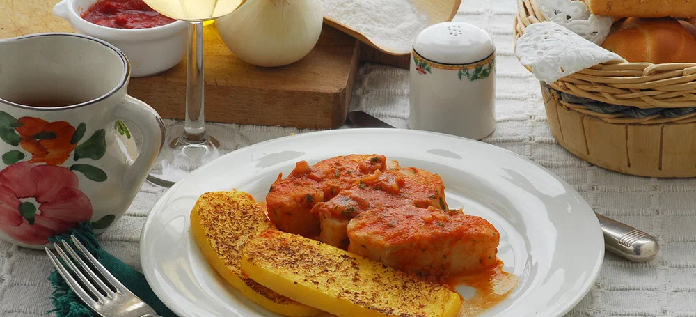 Baccalà al pomodoro