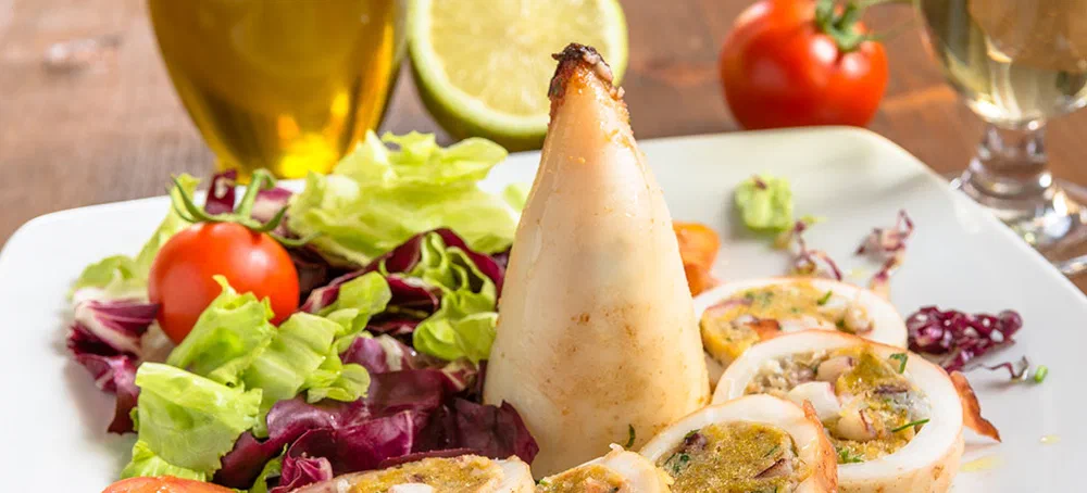 Calamaretti ripieni al forno