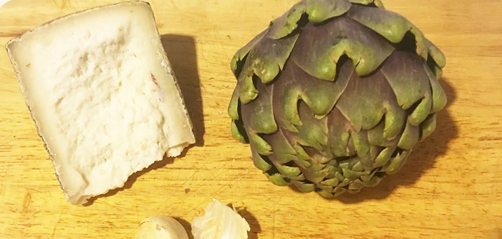 Penne di kamut ai carciofi e pecorino — foto 2