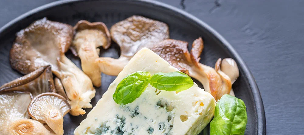 Penne funghi e gorgonzola — foto 1