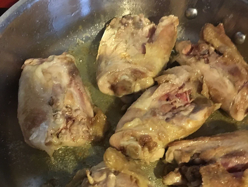 Pollo rosolato