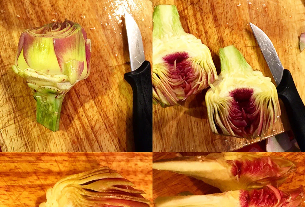 Penne di kamut ai carciofi e pecorino — foto 1
