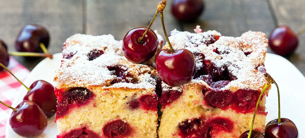 Torta di ciliegie